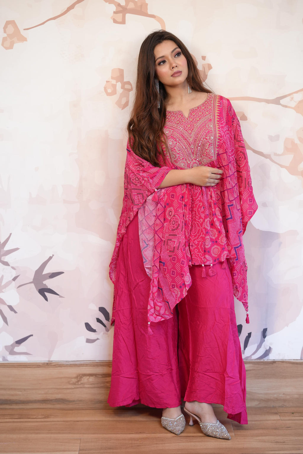 Kaftan Kurta Set with Palazzo Pants 